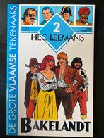 DE GROTE VLAAMSE TEKENAARS - Bakelandt - gesigneerd, Boeken, Stripverhalen, Eén stripboek, Hec Leemans, Ophalen of Verzenden, Zo goed als nieuw