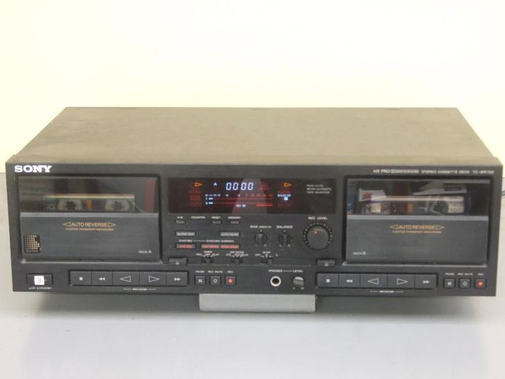 Cassettedeck Sony digit-display Dolby, doe een bod(je)......, Audio, Tv en Foto, Cassettedecks, Dubbel, Sony, Auto-reverse, Tiptoetsen