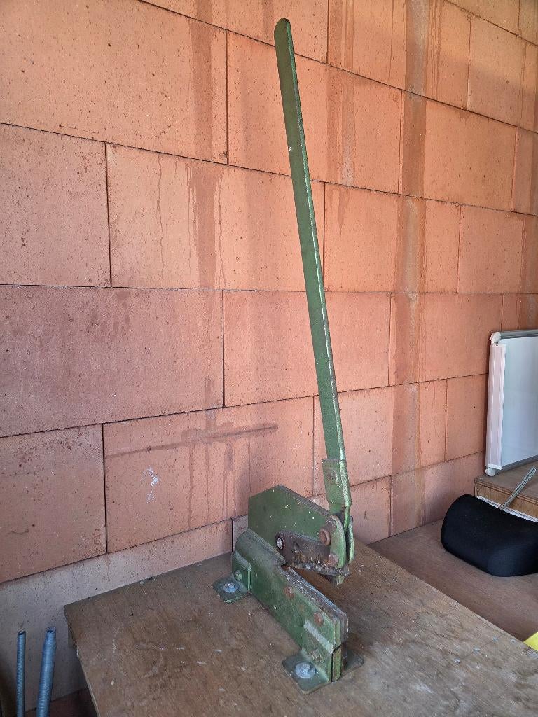 Plaatschaar 150mm, Ophalen