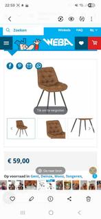 Eettafel + 6stoelen, Ophalen