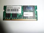 RAM TRANSCEND 1GB DDR2 667 SO-DIMM CL5 200 Pins TS128MSQ64, Computers en Software, RAM geheugen, Ophalen, Zo goed als nieuw, DDR2