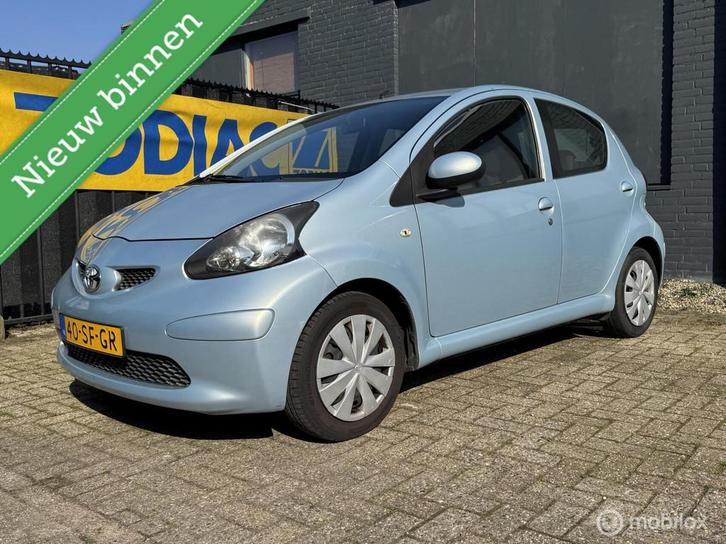 Toyota Aygo 1.0-12V +, Auto's, Toyota, Bedrijf, Te koop, Aygo, ABS, Airbags, Alarm, Centrale vergrendeling, Elektrische ramen