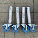 4 roulettes Prolyte Skrayp réglables pour LiteDeck, Musique & Instruments, Lumières & Lasers, Enlèvement, Comme neuf, Autres types