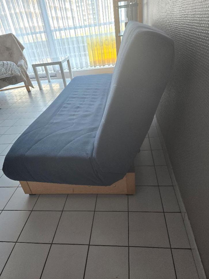 Canapés-lits, Maison & Meubles, Canapés | Coins salons complets, Utilisé, Bois, Métal, Enlèvement