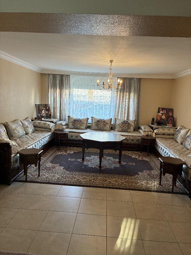 Marokkaanse zetels artisanale houtwerk  - sedari te koop!, Maison & Meubles, Canapés | Sofas & Chaises Longues, Comme neuf, Autres dimensions