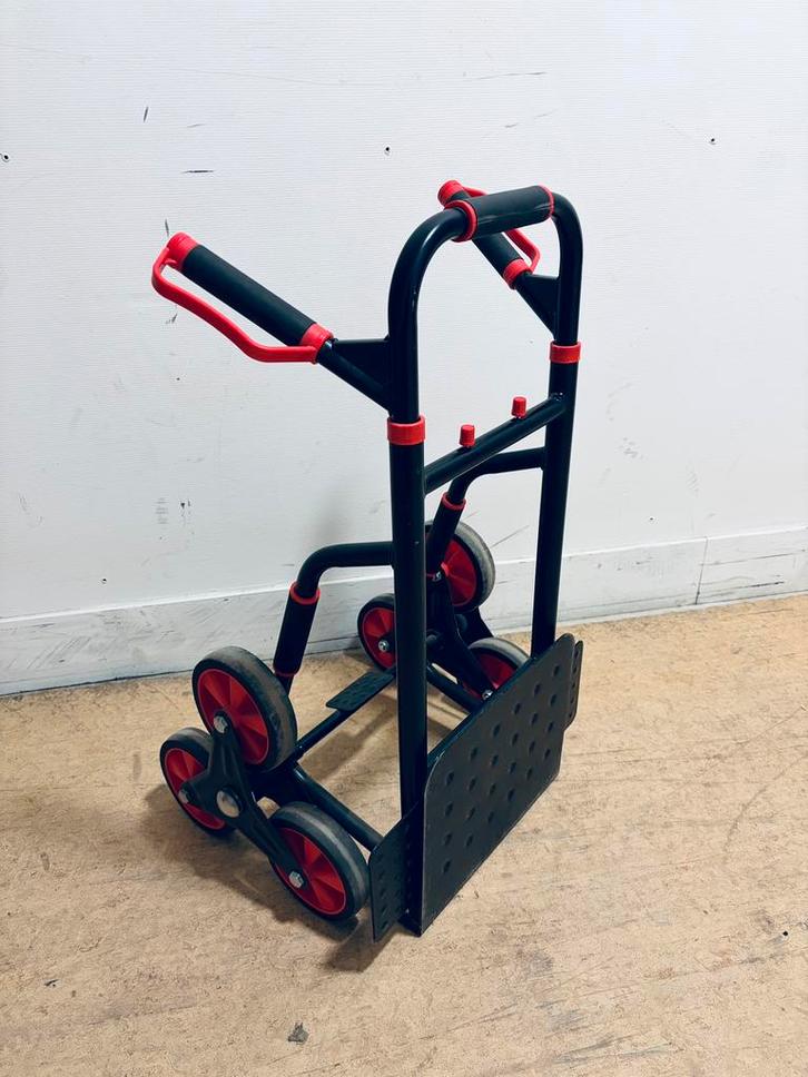 Diable - trois roues 250kg de charge, Doe-het-zelf en Bouw, Transportwagens, Zo goed als nieuw, Steekwagen, 100 liter of meer