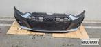 AUDI A5 S5 8W F5 VOOR BUMPER KLEUR LZ7S CAMERA LEVERBAAR!!, Ophalen of Verzenden, Gebruikt, Audi, Spatbord