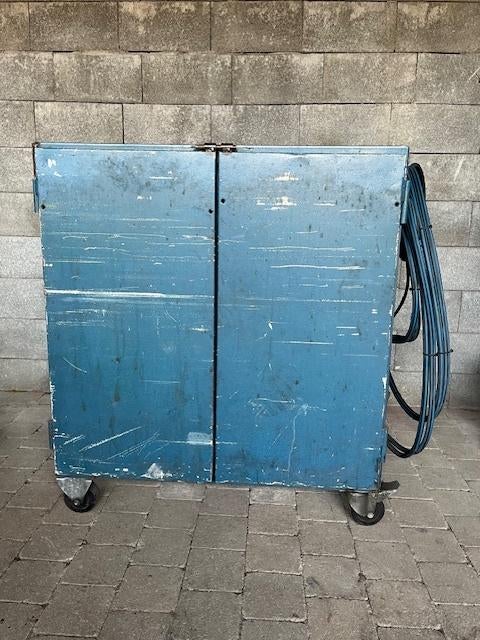 ijzeren industriële werkkast / werkbank, Bricolage & Construction, Boîtes à outils, Enlèvement