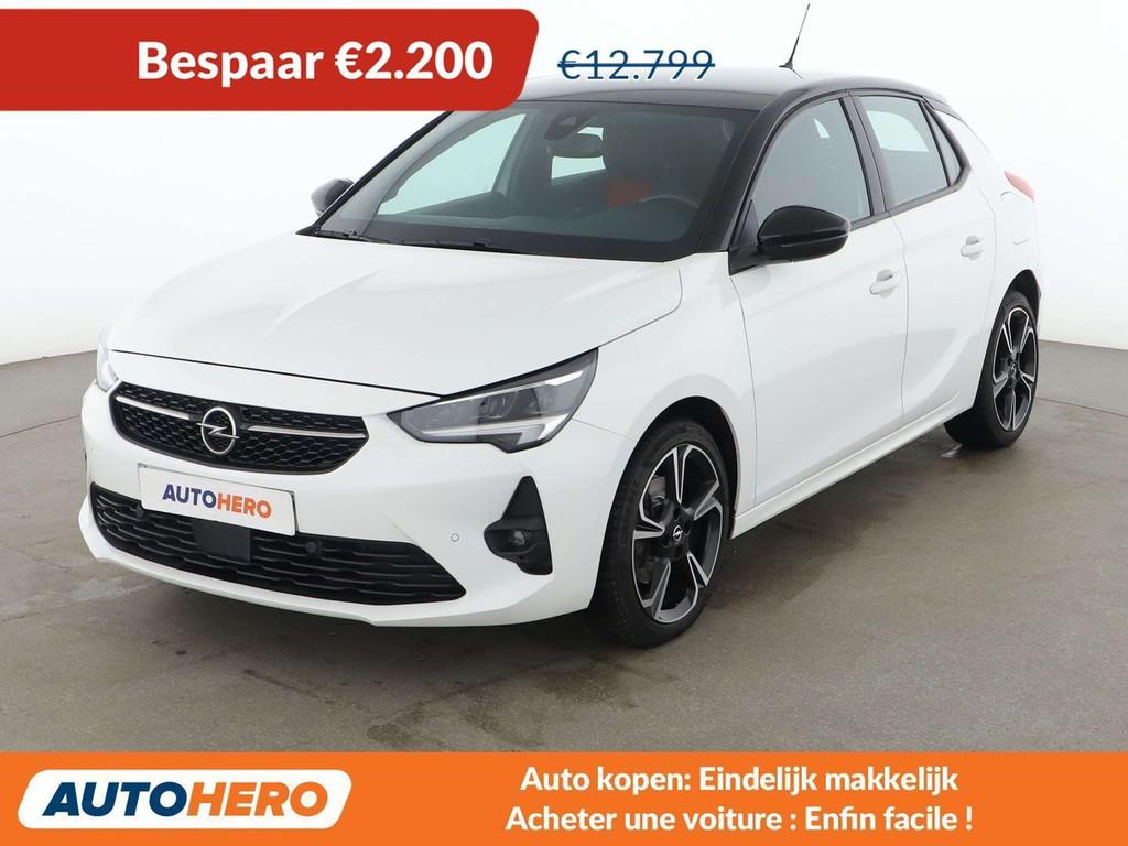 Opel Corsa 1.2 Turbo GS Line (bj 2021), Auto's, Voorwielaandrijving, Stof, Gebruikt, 1199 cc