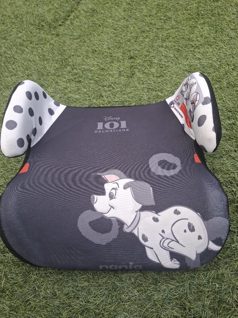 Kinderzitje verhoger auto met Disney figuur 101 Dalmatiërs, 15 t/m 36 kg, Ophalen, Overige merken, Gebruikt
