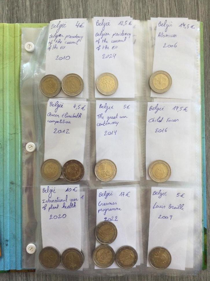 Speciale 2 euro munten, verschillende landen., Postzegels en Munten, Munten | Europa | Euromunten, Losse munt, 2 euro, Ophalen