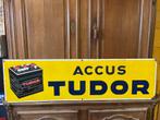 Plaque emaillée TUDOR, Enlèvement, Utilisé, Panneau publicitaire