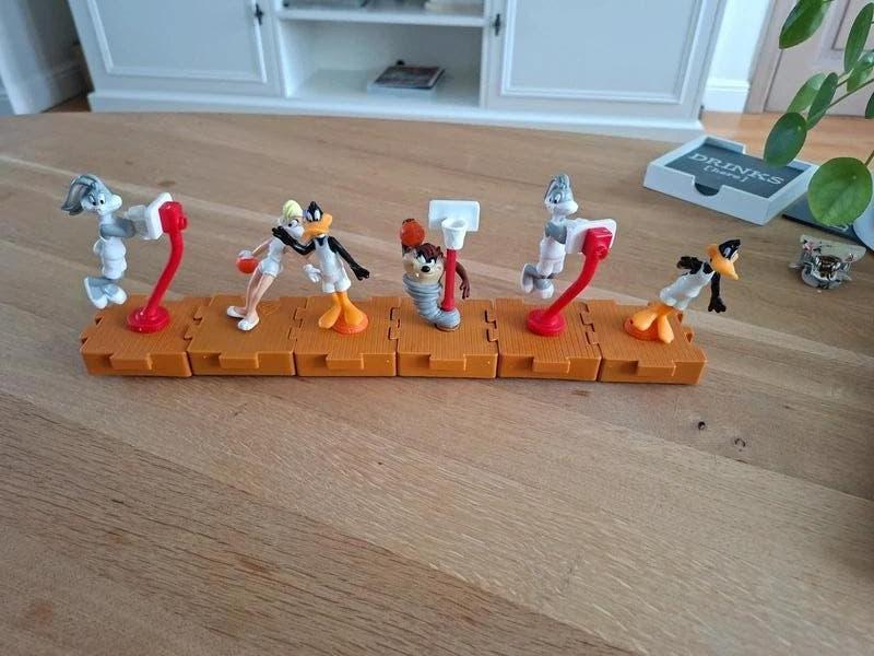 Vintage Space Jam 1996 Collectie - McDonalds toys - UNIEK!, Ophalen of Verzenden, Gebruikt