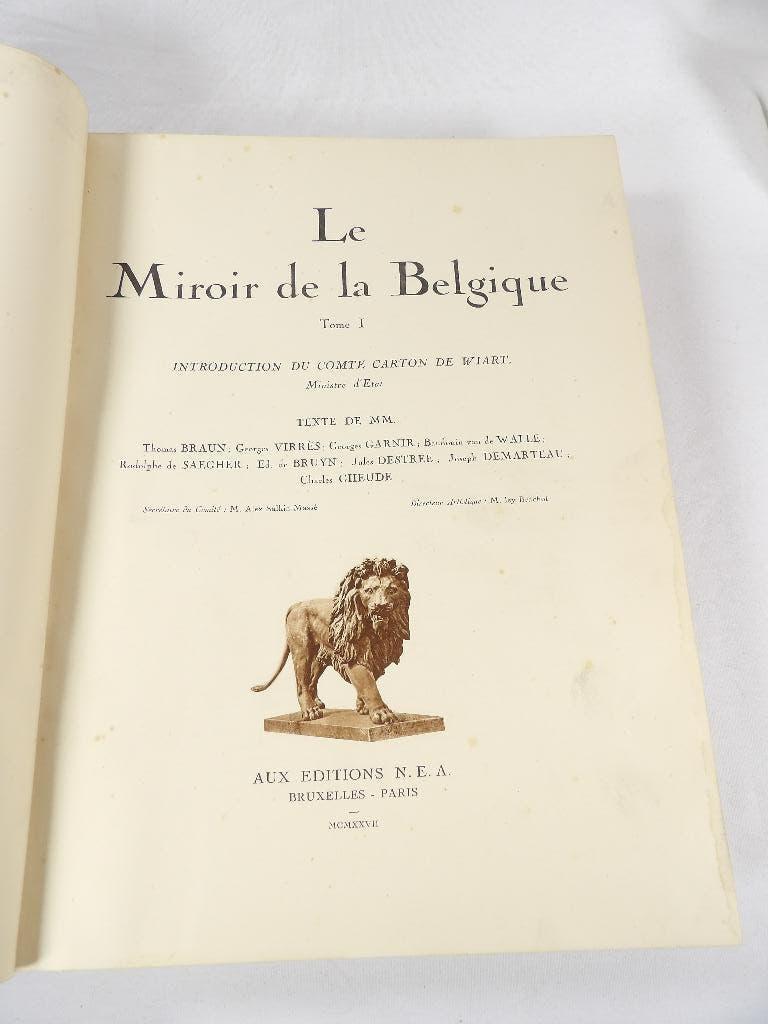 Le Miroir de laBelgique - 1927-1928 - Deel I - II - III, Antiek en Kunst, Antiek | Boeken en Manuscripten, Ophalen