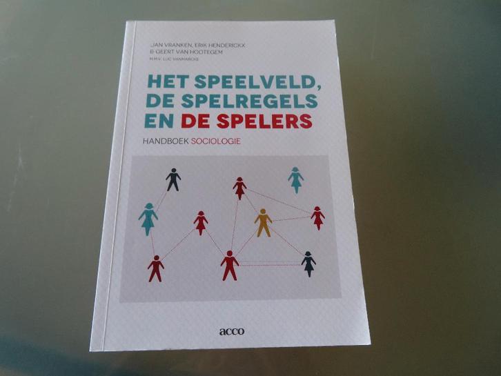 Het speelveld, de spelregels en de spelers (2018) – Franken, Boeken, Studieboeken en Cursussen, Gelezen, Niet van toepassing, Gamma
