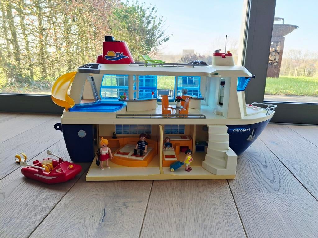 Playmobil boot, Ophalen