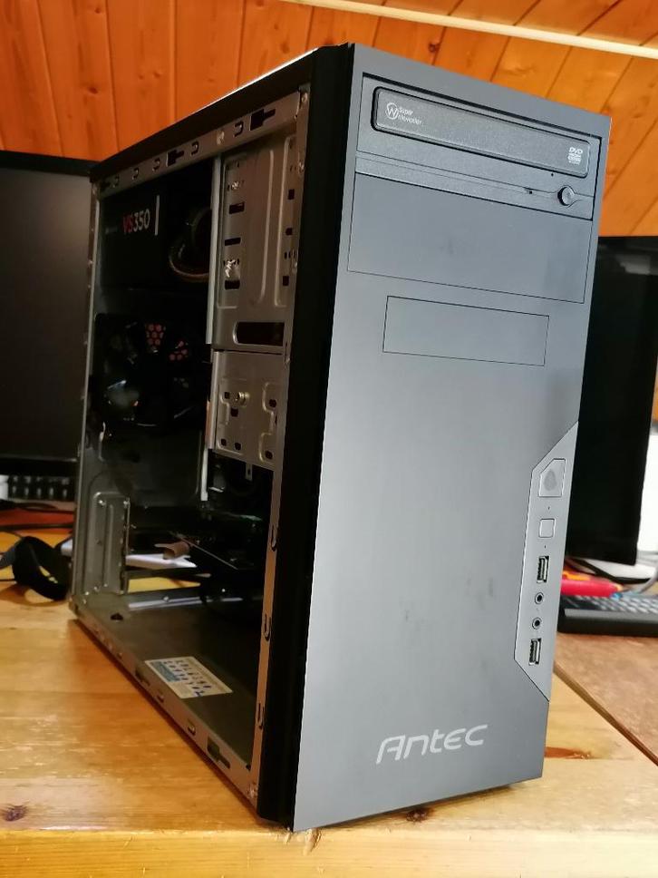 Tour Antec ryzen 5 -2600 WIN 11 PRO, Computers en Software, Desktop Pc's, SSD, 8 GB, Ophalen