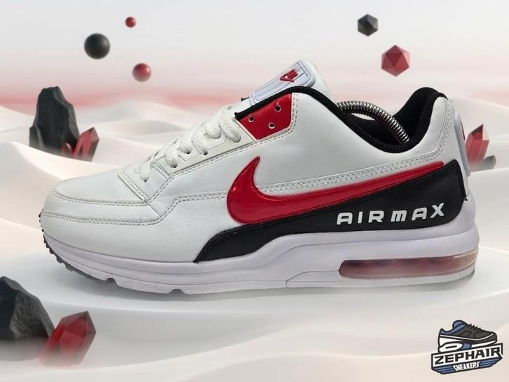 Nike Air Max LTD 'White/University Red' EU45.5 2023, Kleding | Heren, Schoenen, Gedragen, Sneakers, Wit, Ophalen of Verzenden