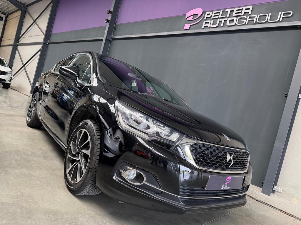 Citroen DS4 1.6 BlueHDi Automaat GPS CarPlay Leder, Autos, Achat, Euro 6, Entreprise, Noir