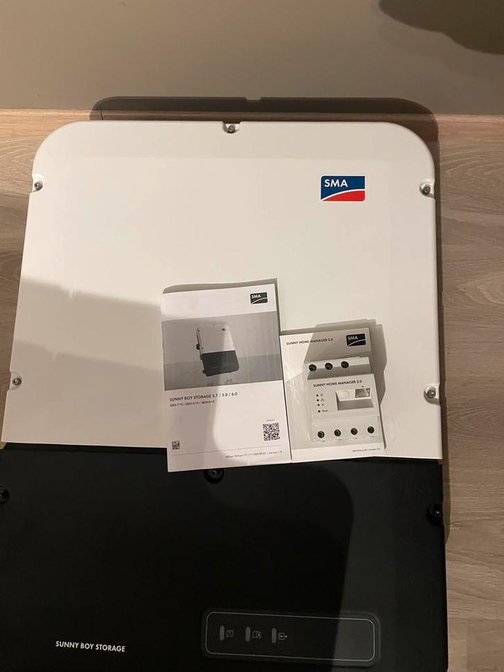 Sma retrofit batterij omvormer 5kw, Doe-het-zelf en Bouw, Zonnepanelen en Toebehoren, Gebruikt, Compleet systeem, 200 wattpiek of meer