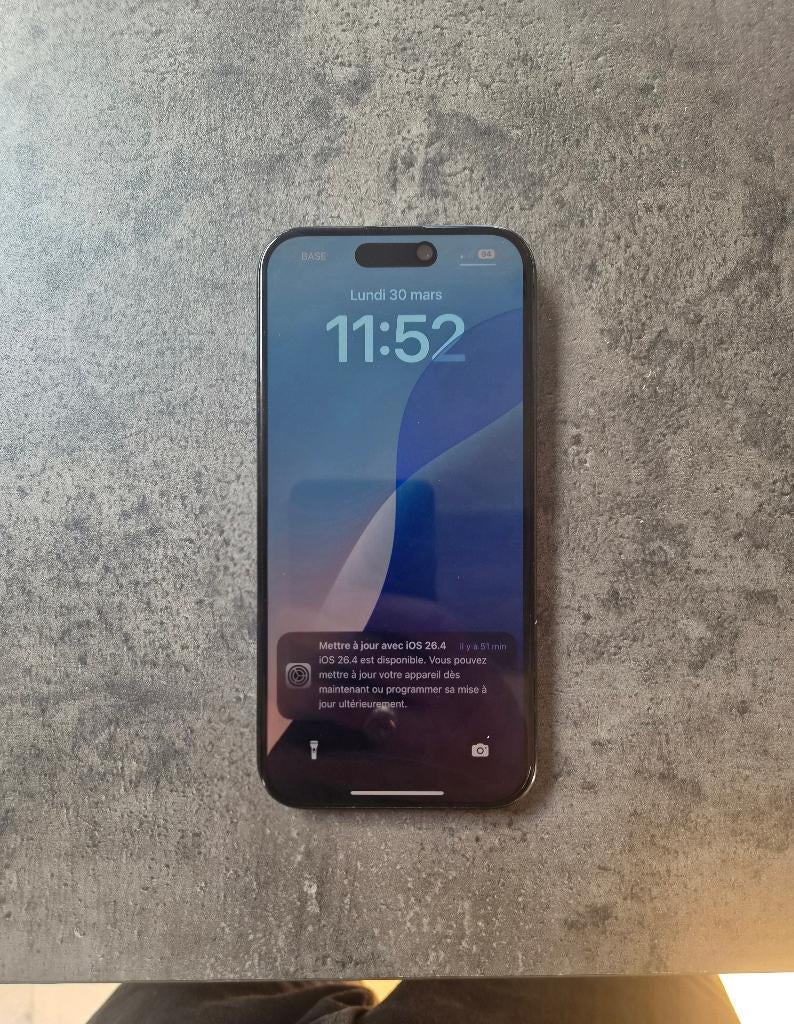 Iphone 15 Pro, Télécoms, Téléphonie mobile | Apple iPhone, Enlèvement, Bleu, IPhone 15