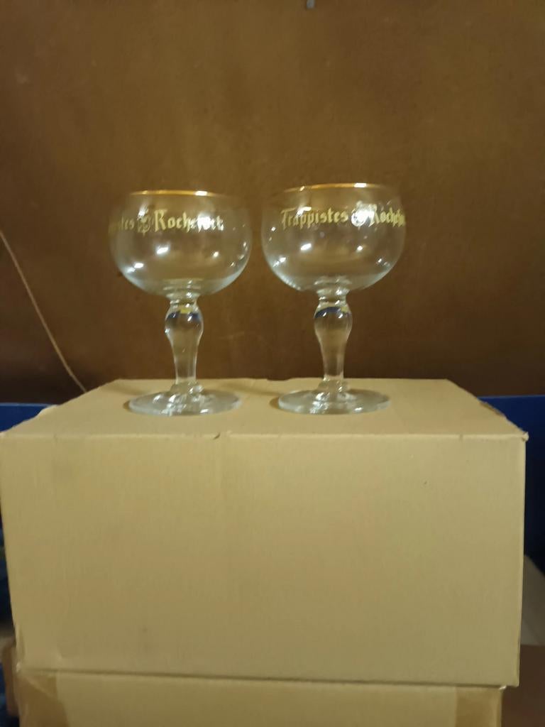 6 Rochefort-glazen, Ophalen