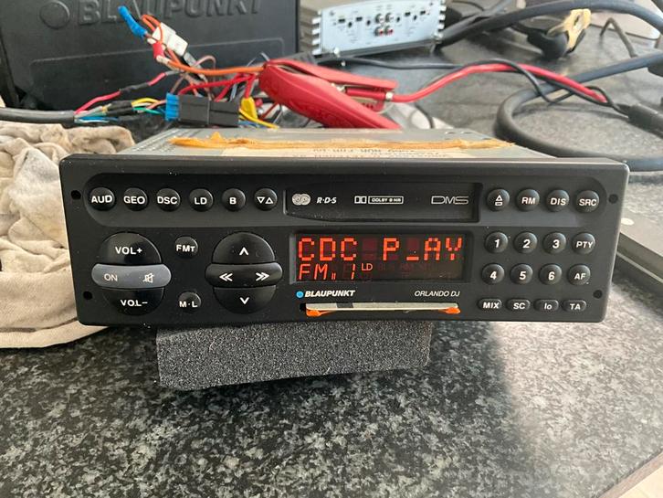 Blaupunkt Orlando DJ set compleet voor youngtimer, Autos : Divers, Autoradios, Comme neuf, Enlèvement