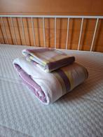 Dekbedovertrek 1 persoon, flanellen, Huis en Inrichting, Woonaccessoires | Plaids en Woondekens, Ophalen of Verzenden