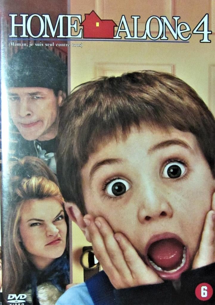 DVD ACTIE/KOMISCH- HOME ALONE 4 (ZELDZAME DVD)., Cd's en Dvd's, Alle leeftijden, Ophalen of Verzenden, Zo goed als nieuw, Actiekomedie
