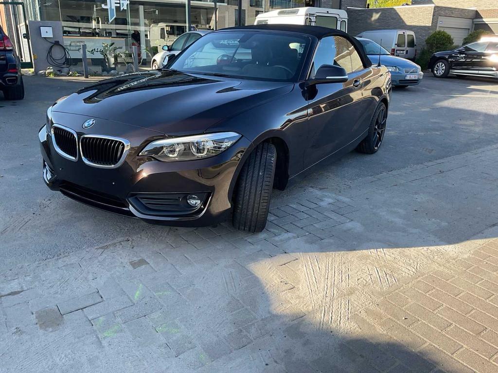 BMW 218i Cabrio voiture de tourisme 2018, Autos, BMW, Entreprise, Série 2, Toit ouvrant, Essence, Euro 6, Cabriolet, Occasion