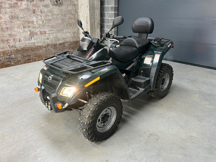 Quad can am outlander max 650 4x4, Motos, Quads & Trikes, plus de 35 kW, 2 cylindres, Enlèvement ou Envoi