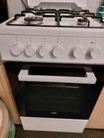 Gasfornuis met oven beko, Elektronische apparatuur, Fornuizen, Ophalen, Gebruikt, 4 kookzones, Gas