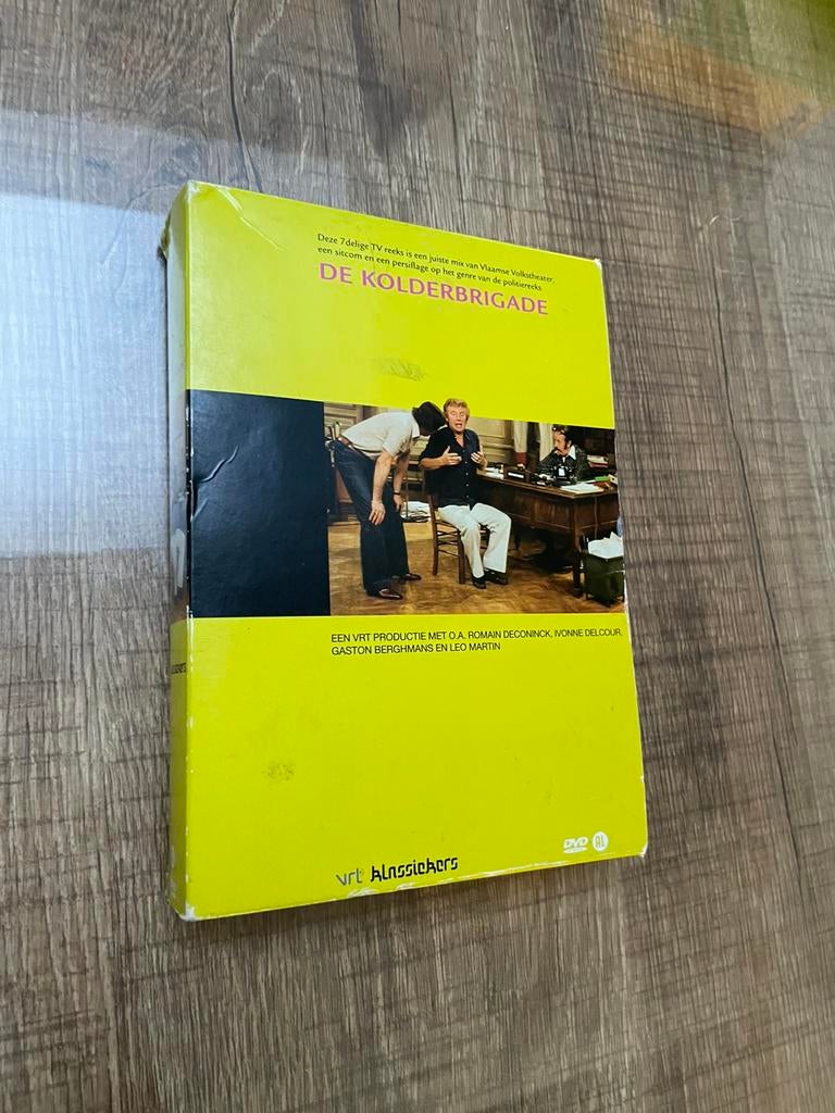 Kolderbrigade - Serie met 7 afleveringen ., CD & DVD, DVD | TV & Séries télévisées, Enlèvement ou Envoi, Coffret, Utilisé, Comédie