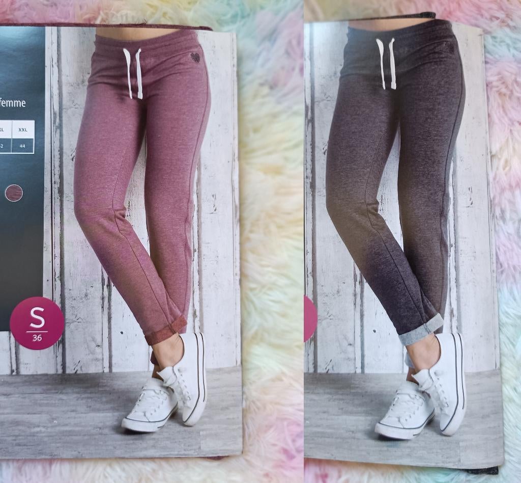 7x joggingbroek met hartje, Kleding | Dames, Ophalen of Verzenden, Maat 36 (S)
