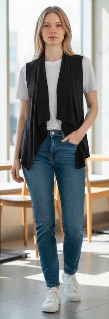 ✨️RIVER WOODS Vestje Maat S - Met BUNDELKORTING‼️✨️✨️, Kleding | Dames, Truien en Vesten, Zo goed als nieuw, Maat 36 (S), Blauw