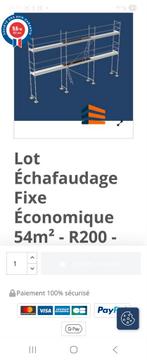 Échafaudage COMABI, Articles professionnels, Enlèvement