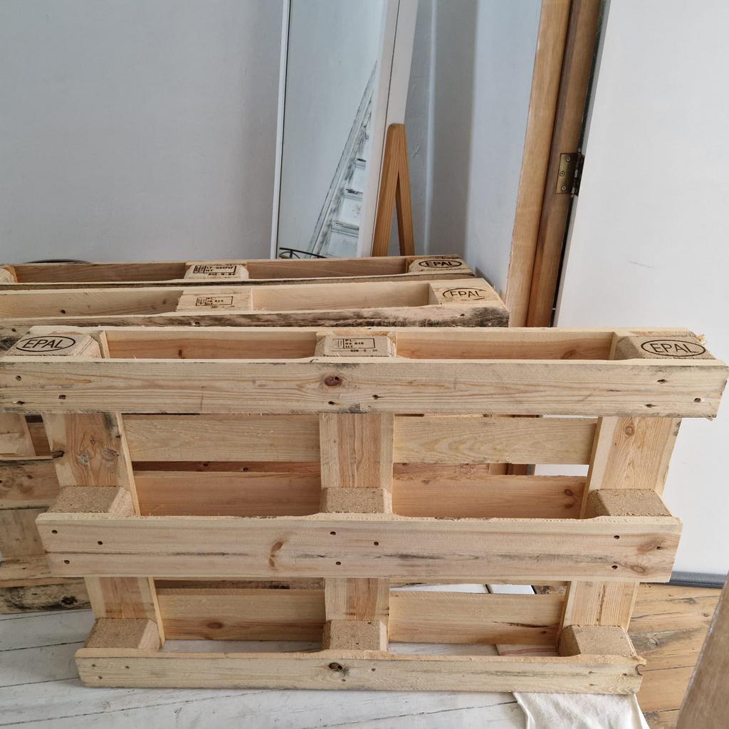 Palette européenne 80 x 120, Bricolage & Construction, Bois & Planches, Enlèvement, Comme neuf