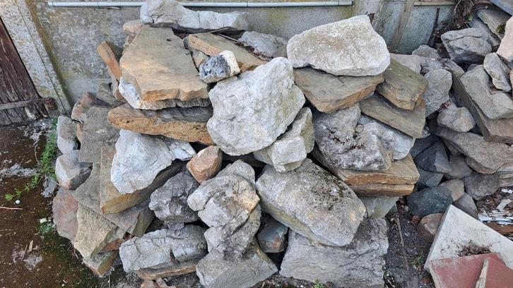 sierstenen-keien, Doe-het-zelf en Bouw, Overige Doe-Het-Zelf en Bouw, Zo goed als nieuw, Ophalen