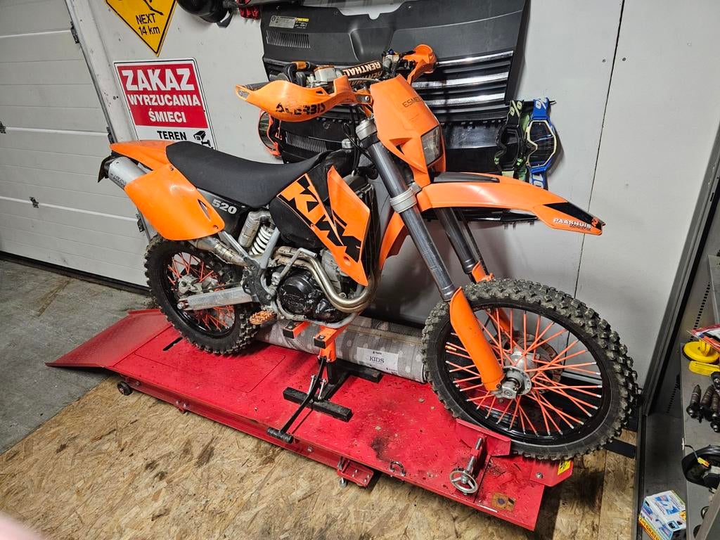 Enduro Ktm 520 exc 2001 en bon état, Enlèvement