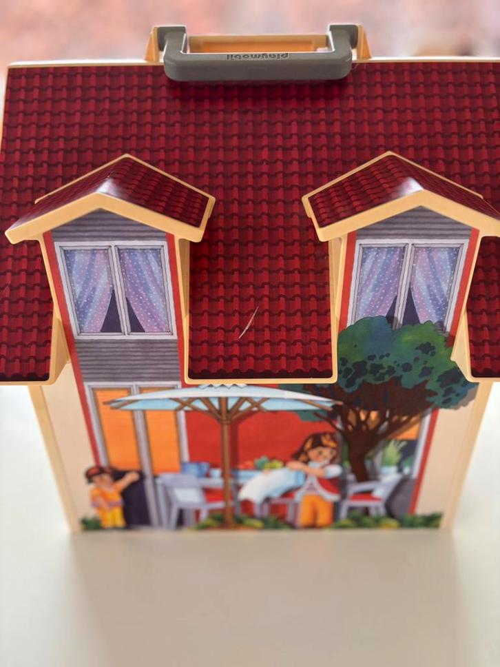 Maison playmobil transportable, Enfants & Bébés, Jouets | Maisons de poupées, Comme neuf, Accessoires, Enlèvement