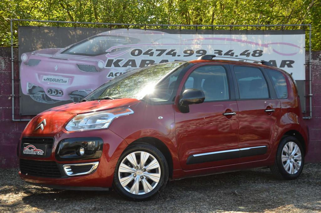 Citroën C3 Picasso 1.6e-HDi Exclusive BOITE AUT PANO NAV SE, Rouge, Euro 5, Achat, Entreprise