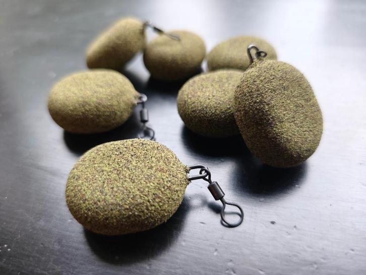 Pebble leads, Watersport en Boten, Hengelsport | Karpervissen, Zo goed als nieuw, Dobber of Lood, Ophalen of Verzenden