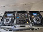Pioneer 2XCDJ2000NXS + DJM900NXS discobar inclusief Flights, Musique & Instruments, DJ sets & Platines, Enlèvement ou Envoi, Utilisé