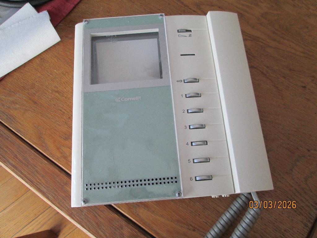 Visio Parlophone Comelit 5701., Ophalen, Ingebouwde camera, Zo goed als nieuw