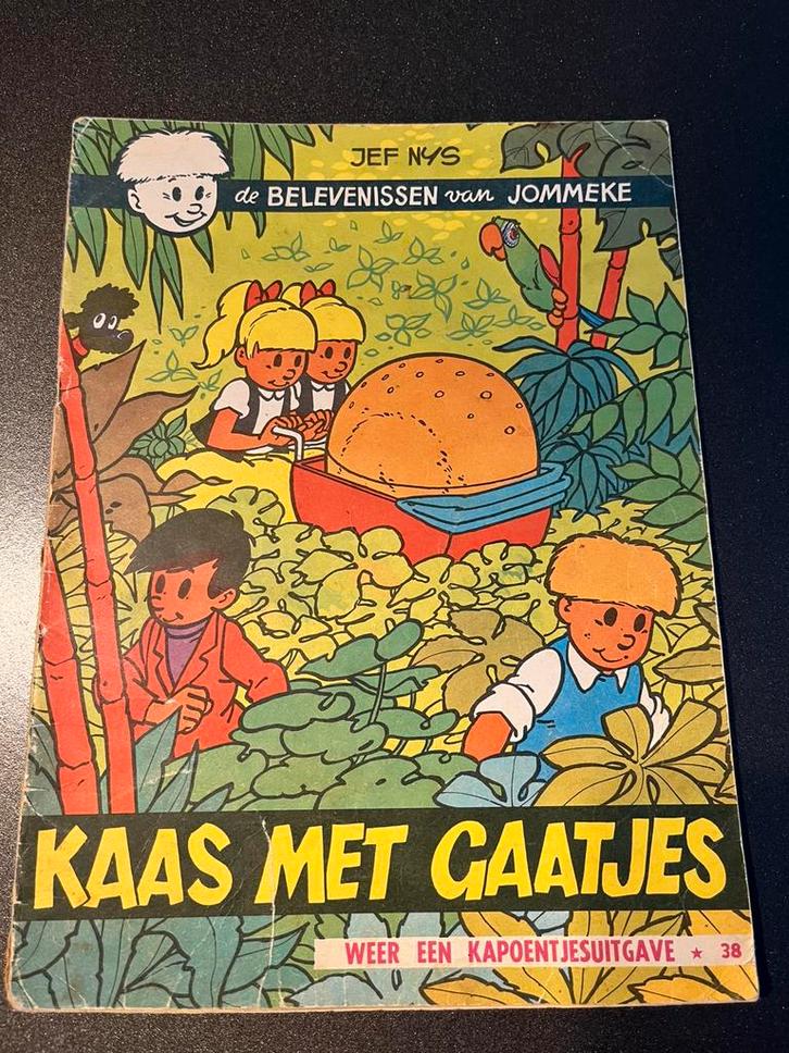 Kaas met gaatjes (1e druk, 1969) - Kapoentjesuitgave, Boeken, Strips | Comics, Gelezen, Ophalen