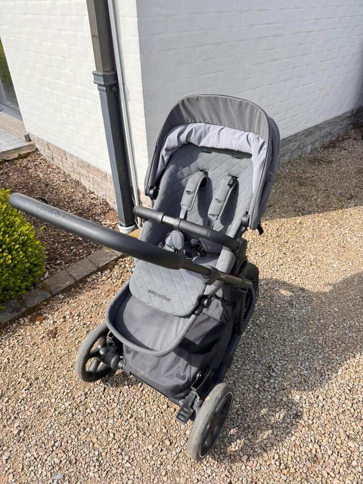 Buggy Easywalker Harvey 5, Kinderen en Baby's, Buggy's, Zo goed als nieuw, Overige merken, Duomodel, Verstelbare rugleuning, Zonnekap