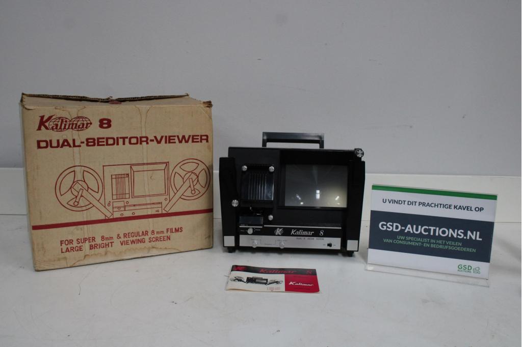 Vintage Kalimar 8 Dual Editor-Viewer, Collections, Rétro