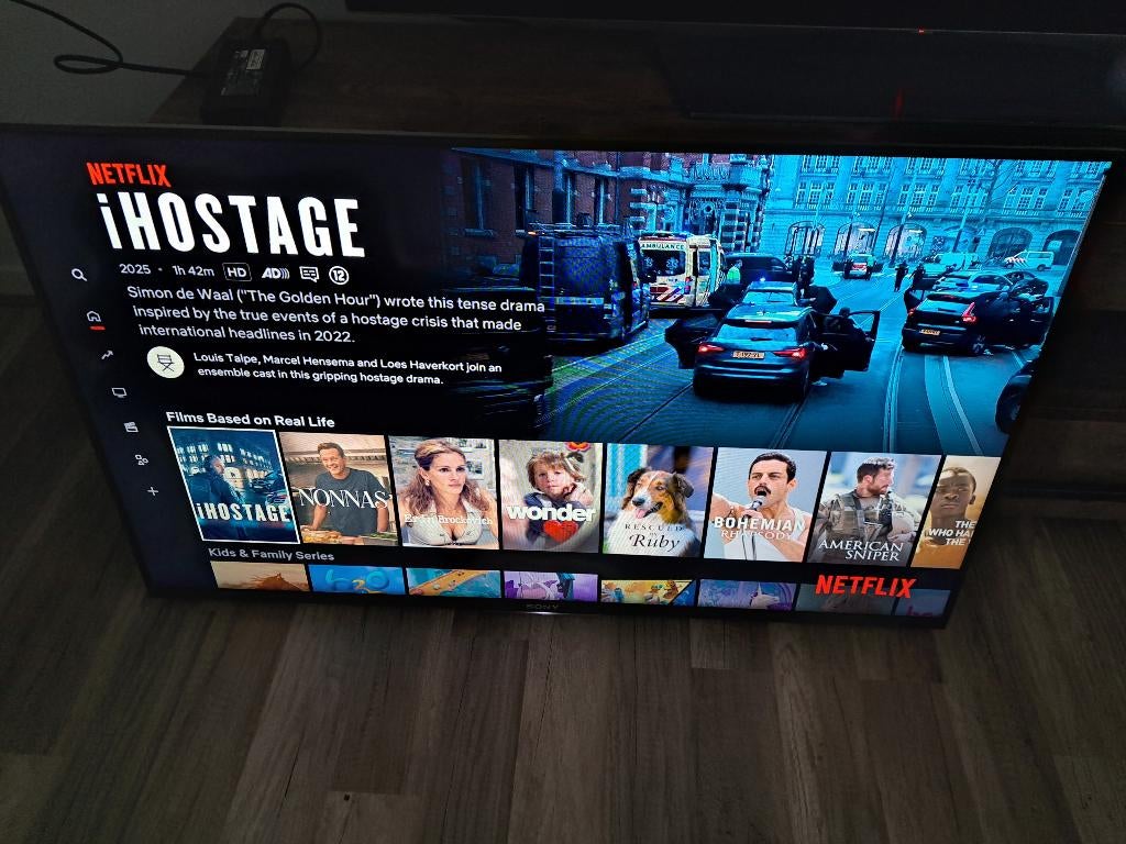 Sony Bravia KDL-43W809C Smart TV - 43 inch - Full HD LED TV, Audio, Tv en Foto, Televisies, LED, 50 Hz, Ophalen of Verzenden, Zo goed als nieuw