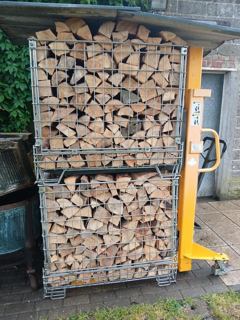 Brandhout notelaar, Tuin en Terras, Brandhout, Ophalen, Blokken