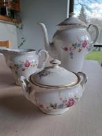 Koffiepot met melkkannetje + suikerpot, Antiek en Kunst, Ophalen